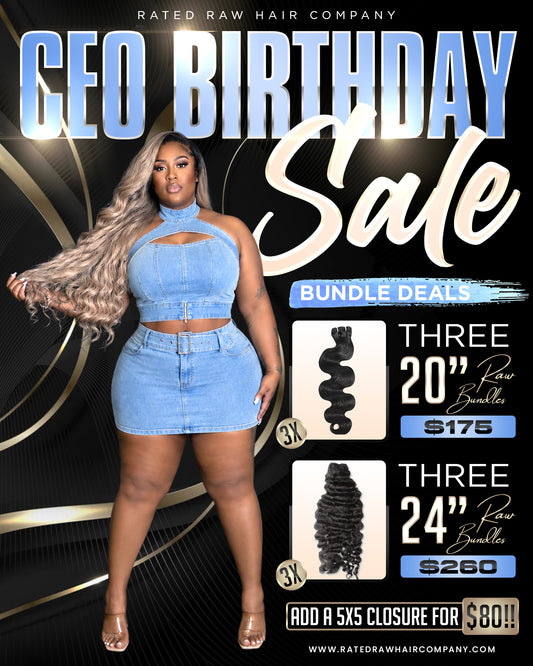 Birthday Bundle Deals
